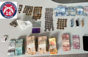 Suspeitos de roubar R$ 120 mil de comerciante de sisal em Coité são presos em Araci; PM recupera parte do valor