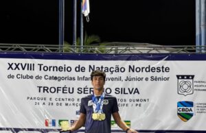 Baianos brilham no Torneio Norte-Nordeste Infantil a Senior de Natação em Pernambuco com apoio do Governo do Estado
