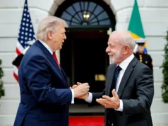 Lula deixa a Casa Branca após reunião com Trump
